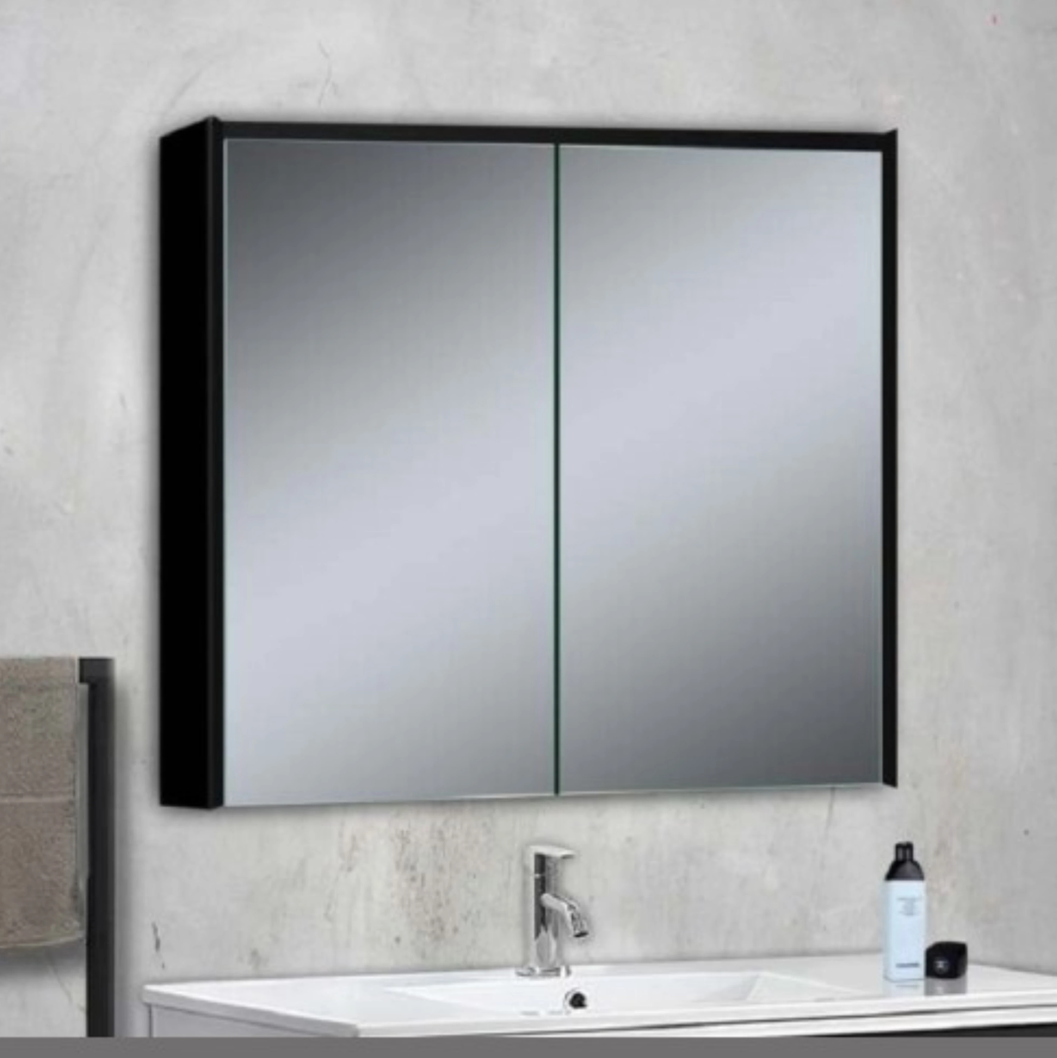 Non Illuminated Bathroom Mirror Cabinet