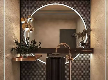 Glow Up Your Morning Routine with an Elegant LED Bathroom Mirror