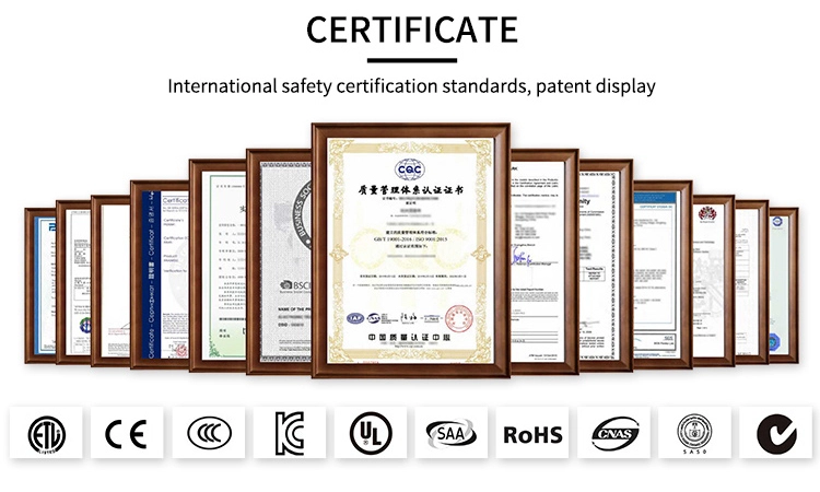 elegant international safety certificates