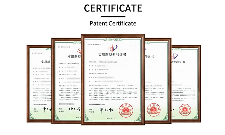 elegant patent certificate