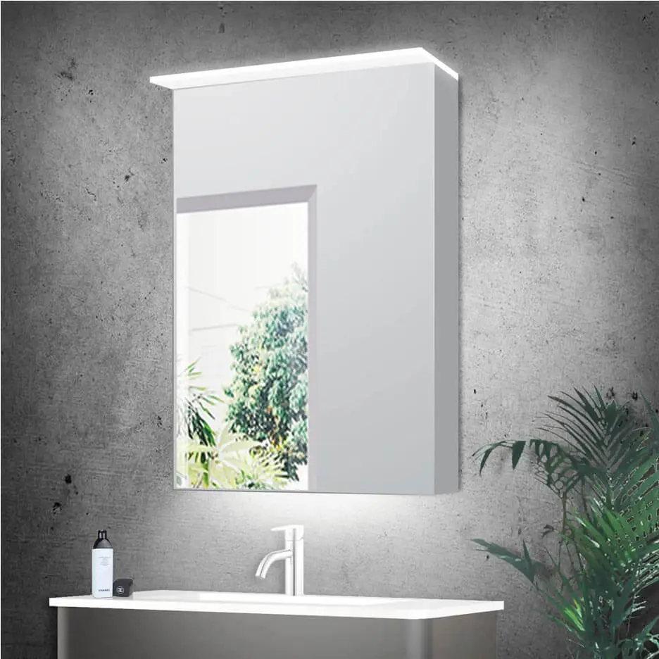 LAMC011 Bathroom Mirror Cabinet With LED Lights
