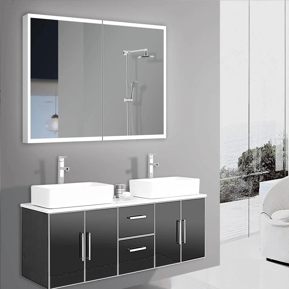 LAMC018 Steam Free Bathroom Mirror Cabinets