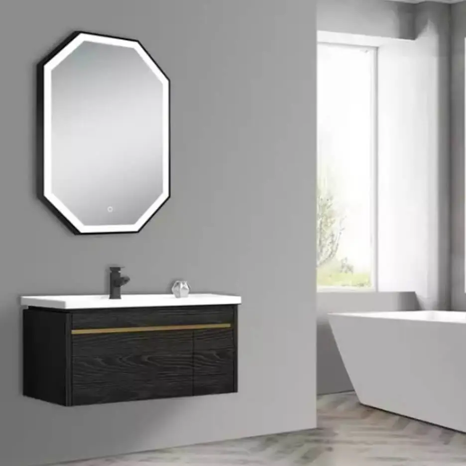 custom size bathroom mirror