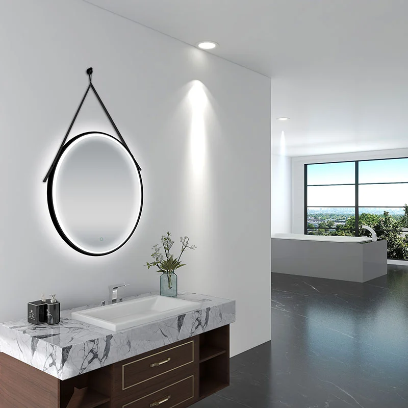 LAM-698 Bathroom Mirror With Built In Lights