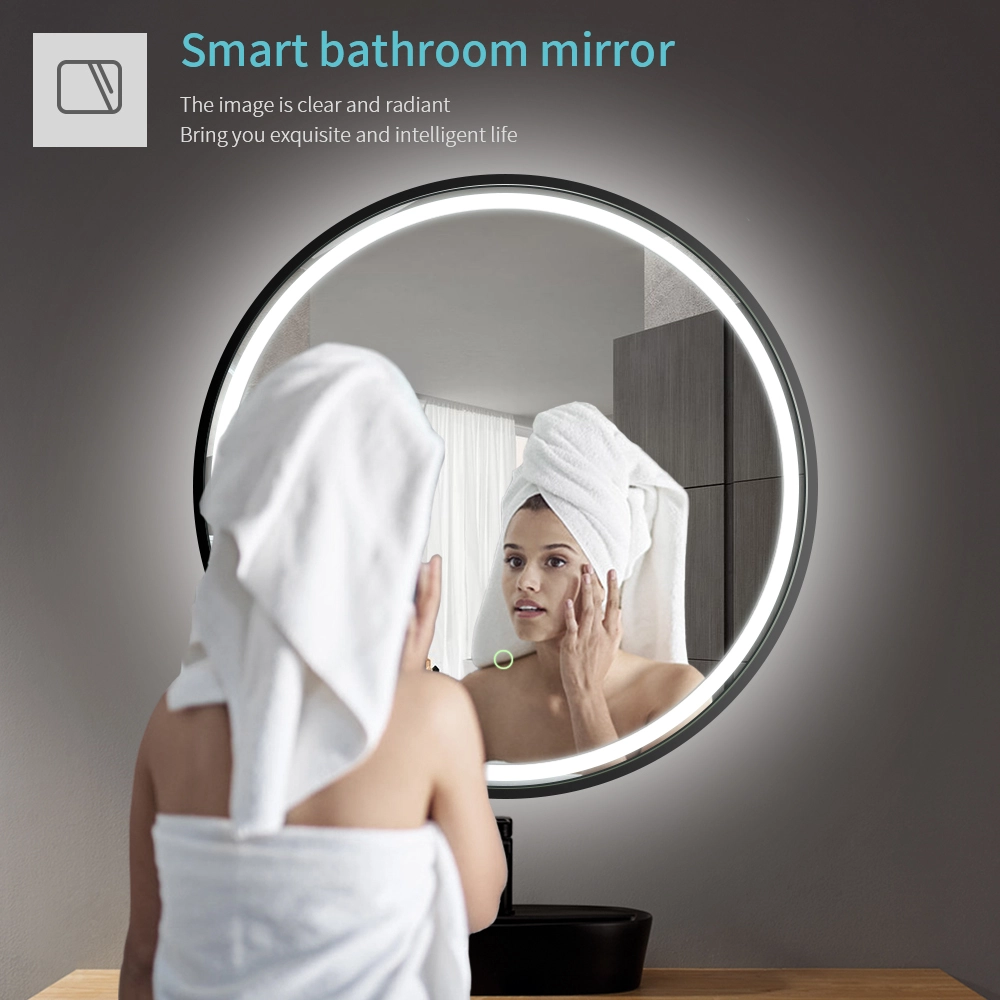 custom led bathroom mirror
