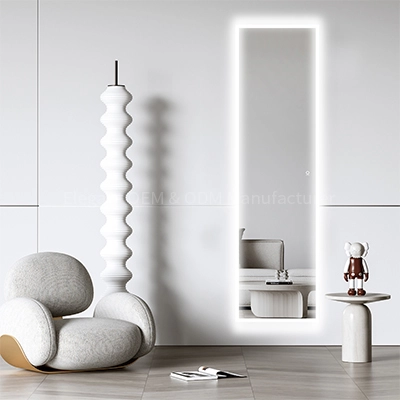 bathroom backlit wall mirror