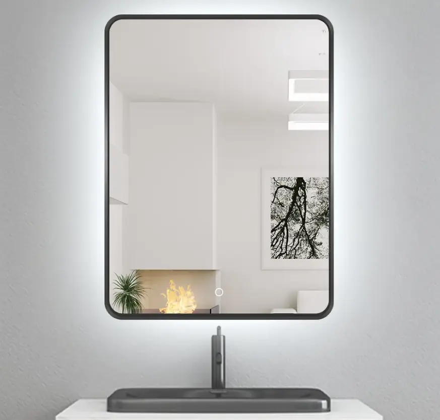 LAM007 Bathroom Sink Vanity Wall Mirror With Lights
