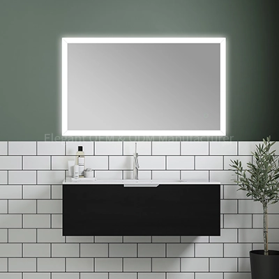 LAM-692 Frameless Lighted Bathroom Vanity Mirror