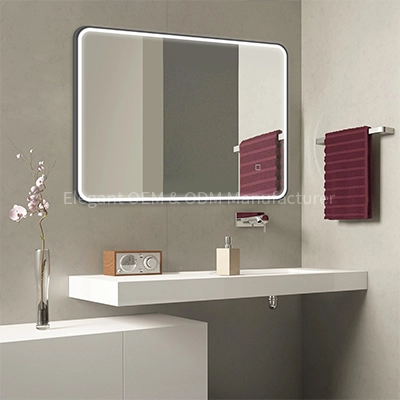 LAM-694 Framed Lighted Vanity Mirror