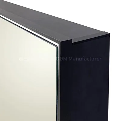 lamc 958 Illuminted Black Mirror Cabinets