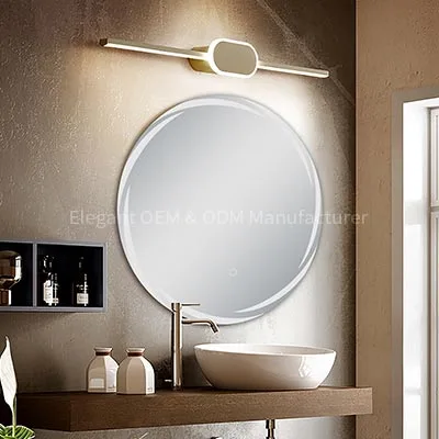 lam 965 led circle bathroom mirror