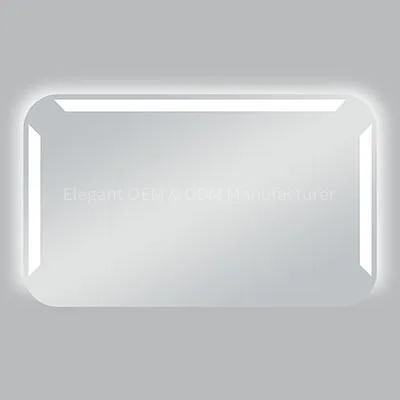 lam 967 square led vanity mirror