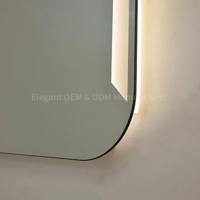 lam 967 led bathroom mirror rectangle