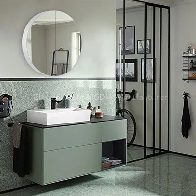 LAMC-962 Round Bathroom Mirror Cabinet