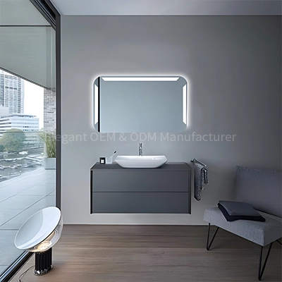 LAM-967 Rectangle LED Bathroom Mirror