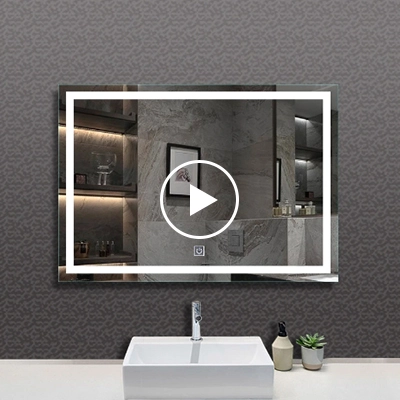 LAM006 Light Up Bathroom Vanity Wall Mirror video
