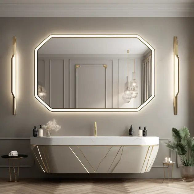 mirror frame with led lights